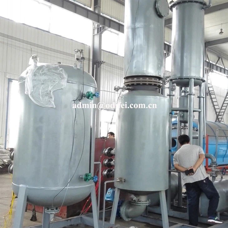 waste plastic pyrolysis to diesel oil (2)